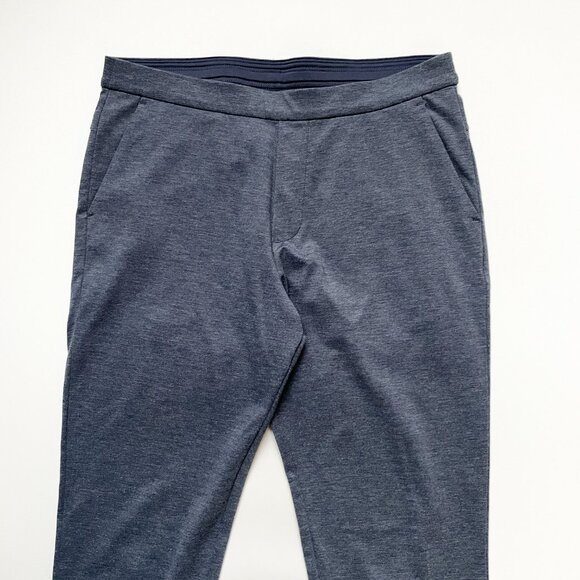 Ministry of Supply Men’s Fusion Pull On Pant Jogger Navy Heather Size 34 - Picture 4 of 10